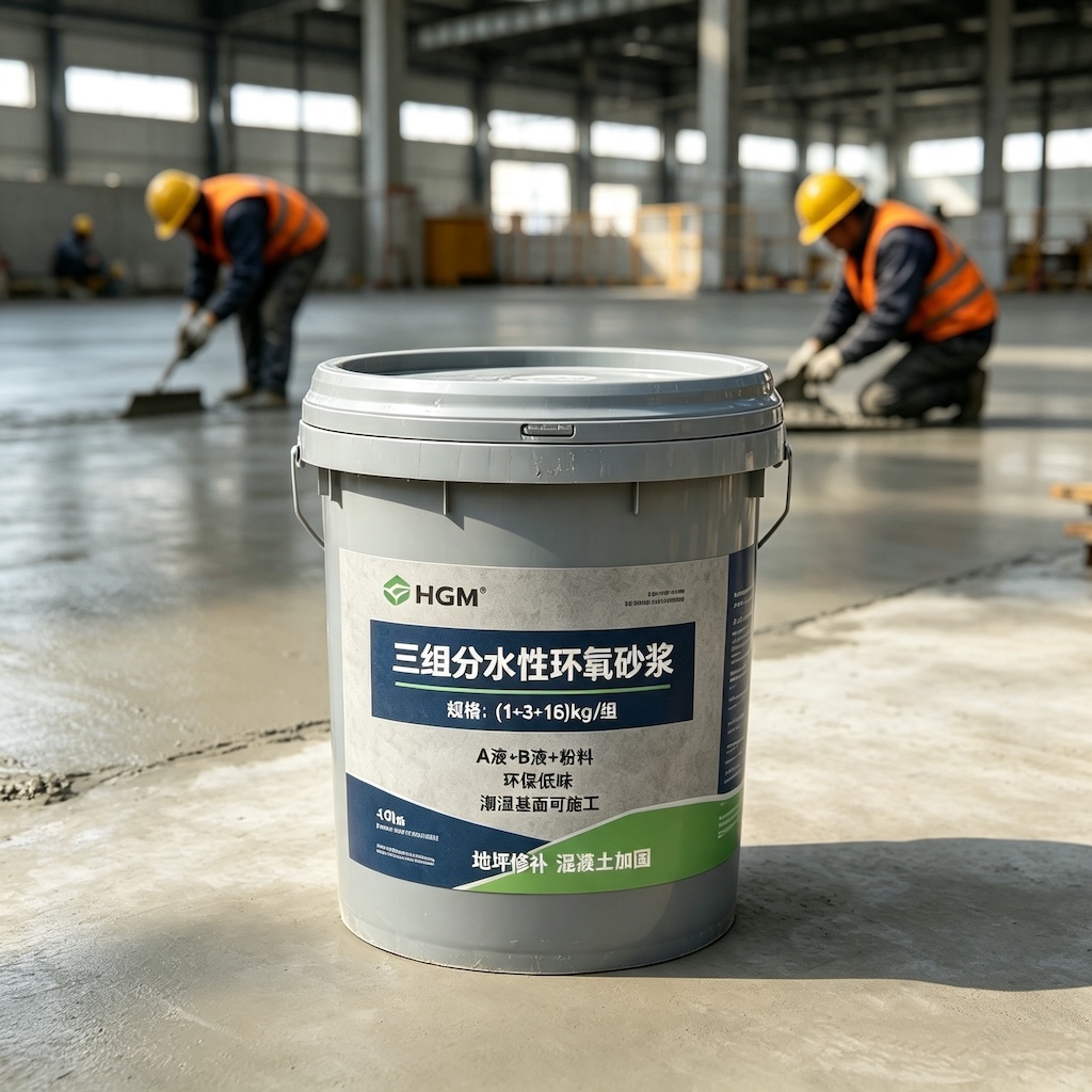 邹城三组份水性环氧砂浆